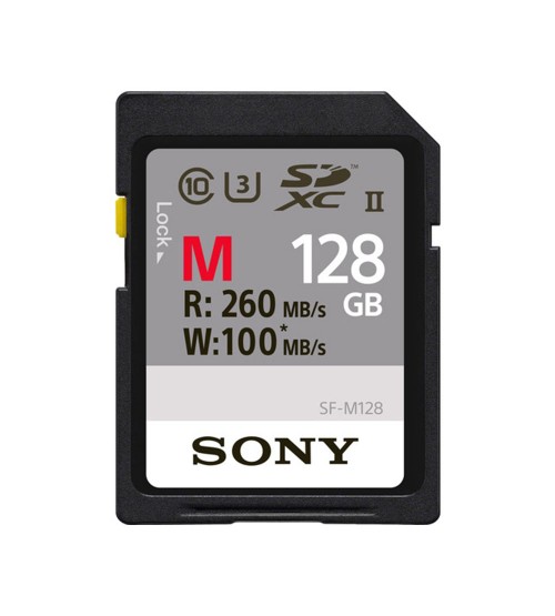 Sony SF-M SDXC 128GB Series UHS-II 260MB/s